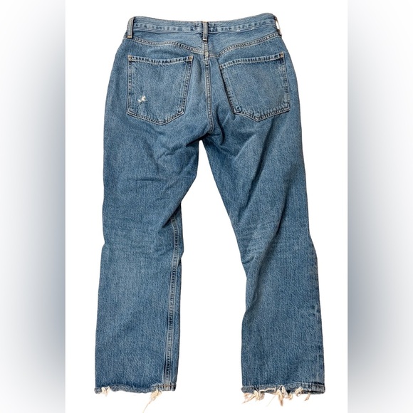 AGOLDE Riley Cropped Slim Straight Jeans - Picture 4 of 6